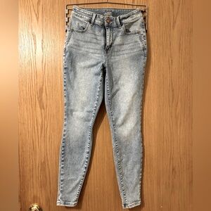 Light wash jeans, worn once, skinny.